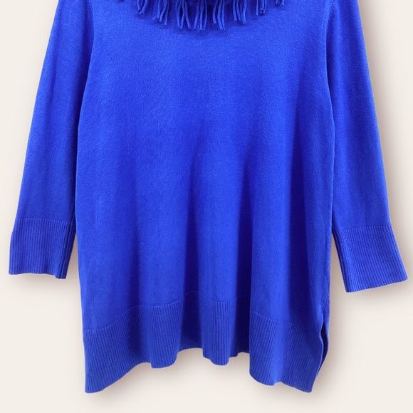 MULTIPLES OVERSIZED FRINGED SWEATER - Picture 4 of 13